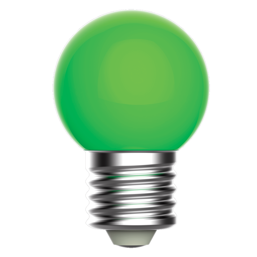 MAKEL 1 W E27 LED GECE AMPÜL YEŞİL