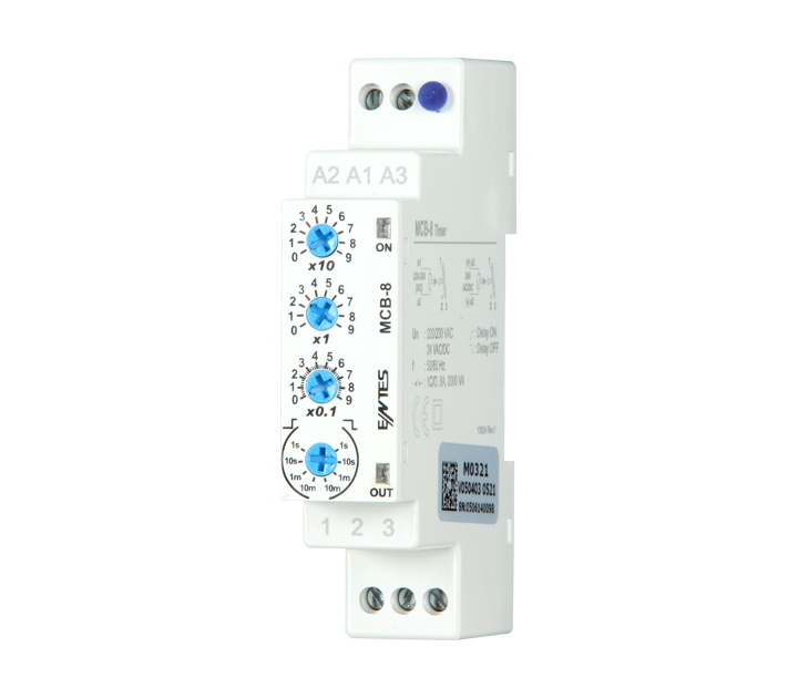 ENTES MCB-8 0,1sn - 999 dk ZAMAN RÖLESİ