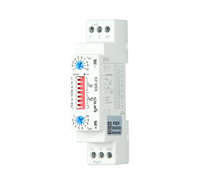 ENTES SSR-2X 0,1 sn - 60 saat SAĞ - SOL RÖLESİ