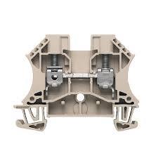 WEİDMÜLLER 1020200000 WDU 6 MM VİDALI RAY KLEMENSİ BEJ