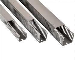 MUTLUSAN 25*40 MM DELİKLİ KABLO KANALI GRİ (2MT)